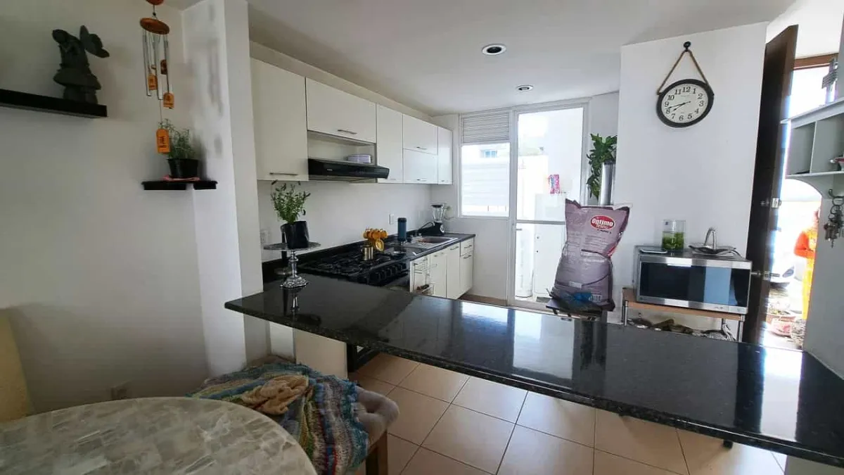 Cocina y área servicio Casa Venta Punta Esmeralda Querétaro